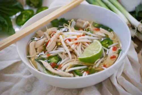 Pho Ga | Vietnamese Chicken Noodle Soup | Relishing It
